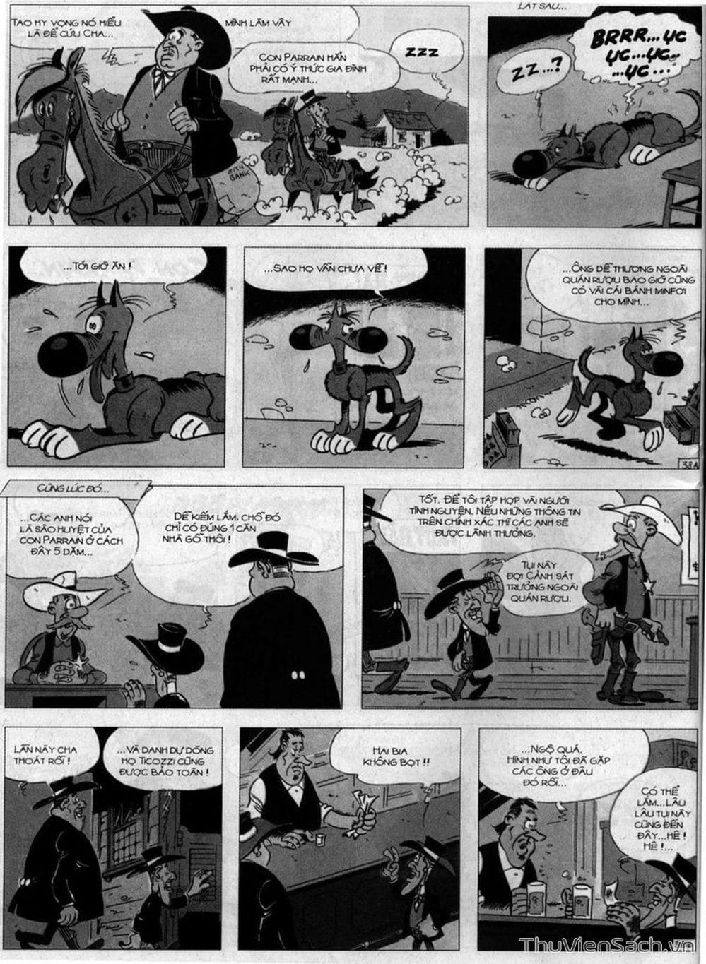 Truyện Tranh Cuộc Phiêu Lưu Kỳ Thú Của Lucky Luke trang 3