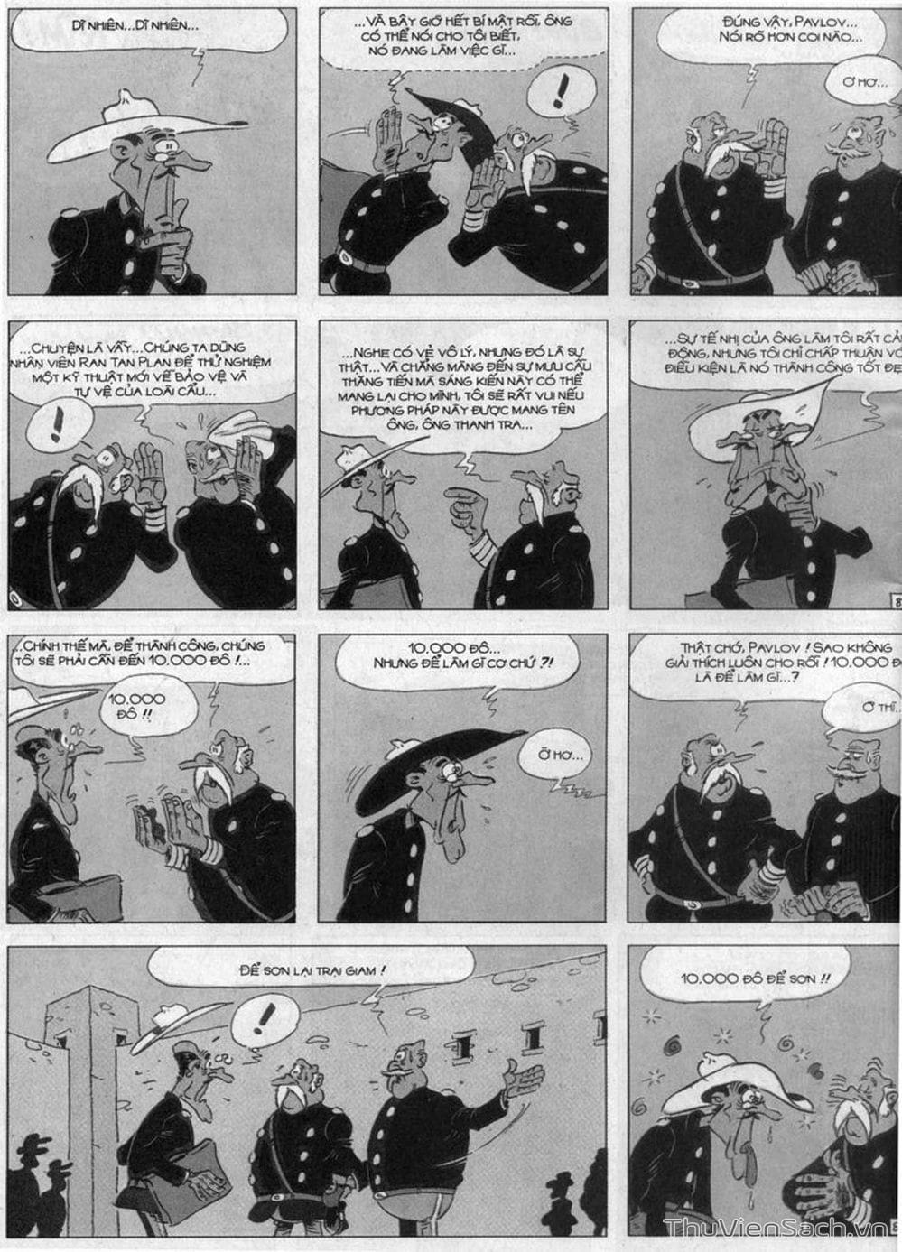 Truyện Tranh Cuộc Phiêu Lưu Kỳ Thú Của Lucky Luke trang 3
