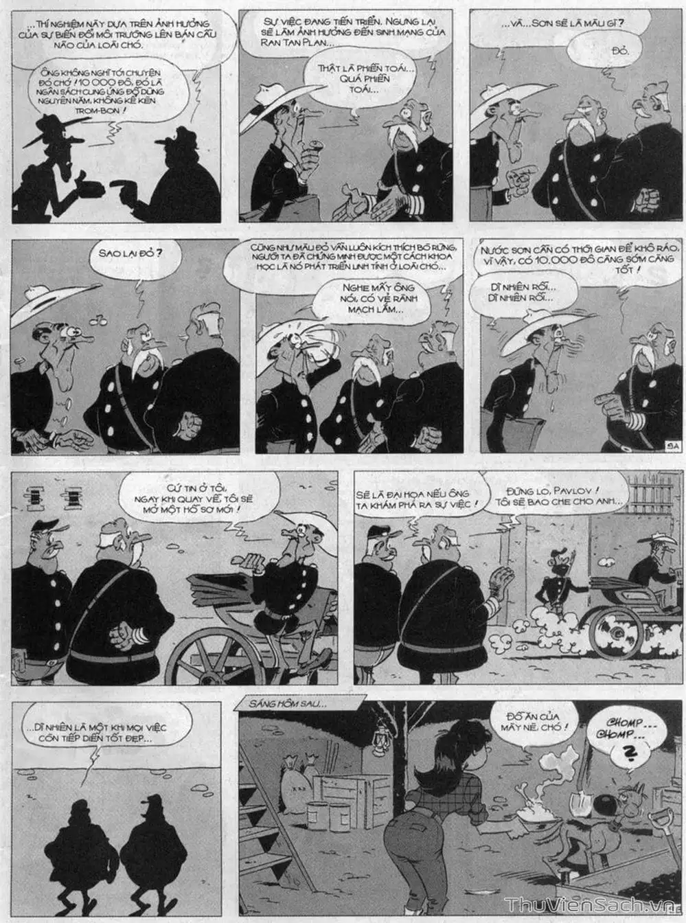 Truyện Tranh Cuộc Phiêu Lưu Kỳ Thú Của Lucky Luke trang 3