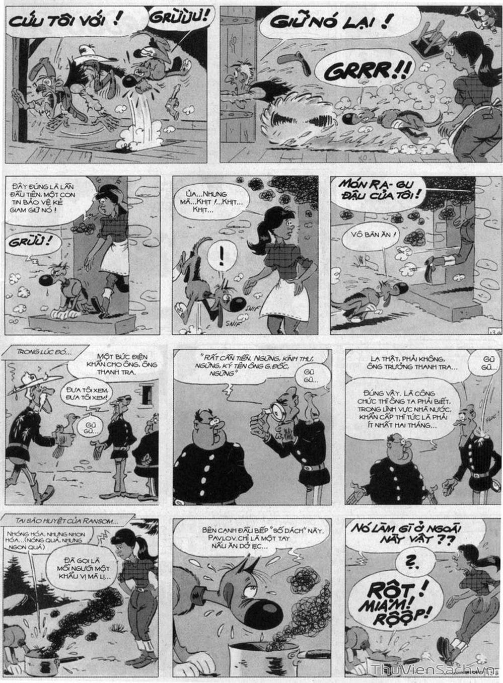Truyện Tranh Cuộc Phiêu Lưu Kỳ Thú Của Lucky Luke trang 3