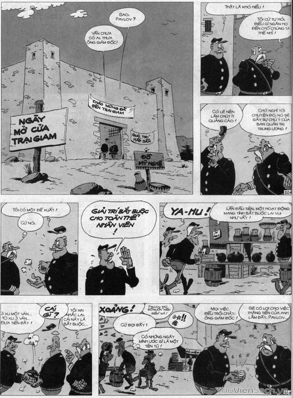 Truyện Tranh Cuộc Phiêu Lưu Kỳ Thú Của Lucky Luke trang 3