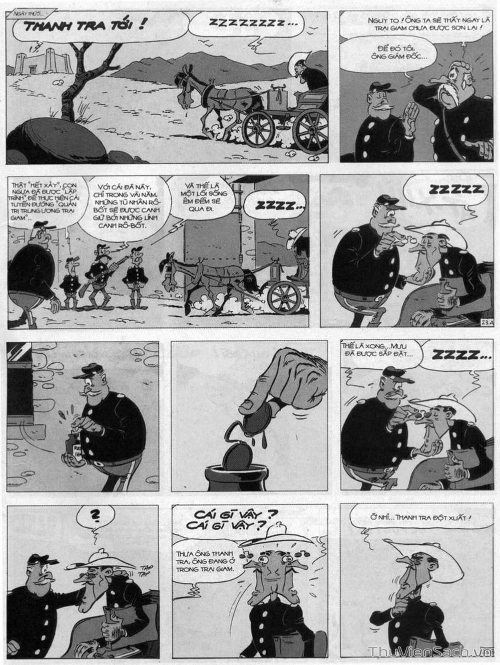 Truyện Tranh Cuộc Phiêu Lưu Kỳ Thú Của Lucky Luke trang 3
