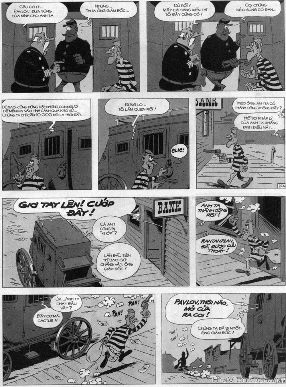 Truyện Tranh Cuộc Phiêu Lưu Kỳ Thú Của Lucky Luke trang 3
