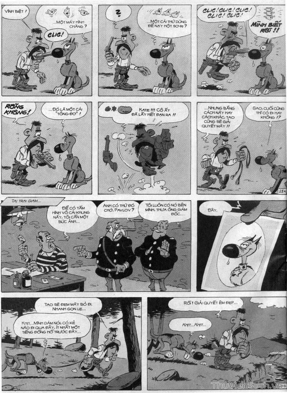 Truyện Tranh Cuộc Phiêu Lưu Kỳ Thú Của Lucky Luke trang 3