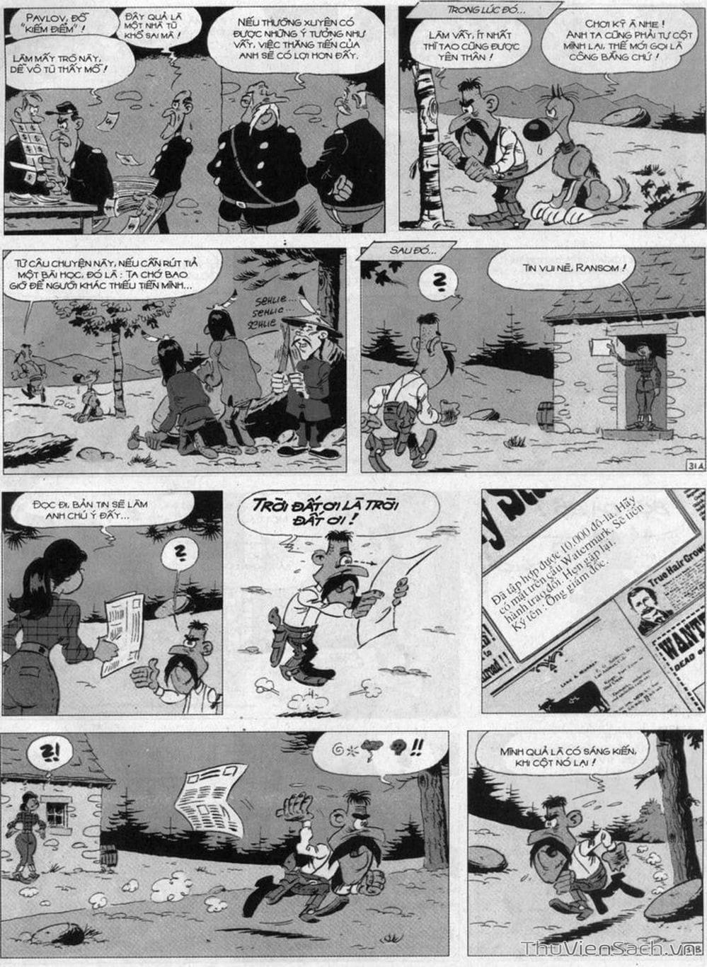 Truyện Tranh Cuộc Phiêu Lưu Kỳ Thú Của Lucky Luke trang 3