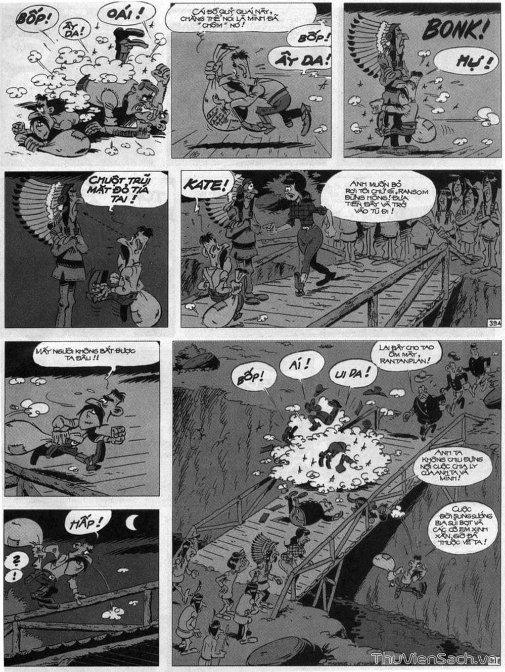 Truyện Tranh Cuộc Phiêu Lưu Kỳ Thú Của Lucky Luke trang 3