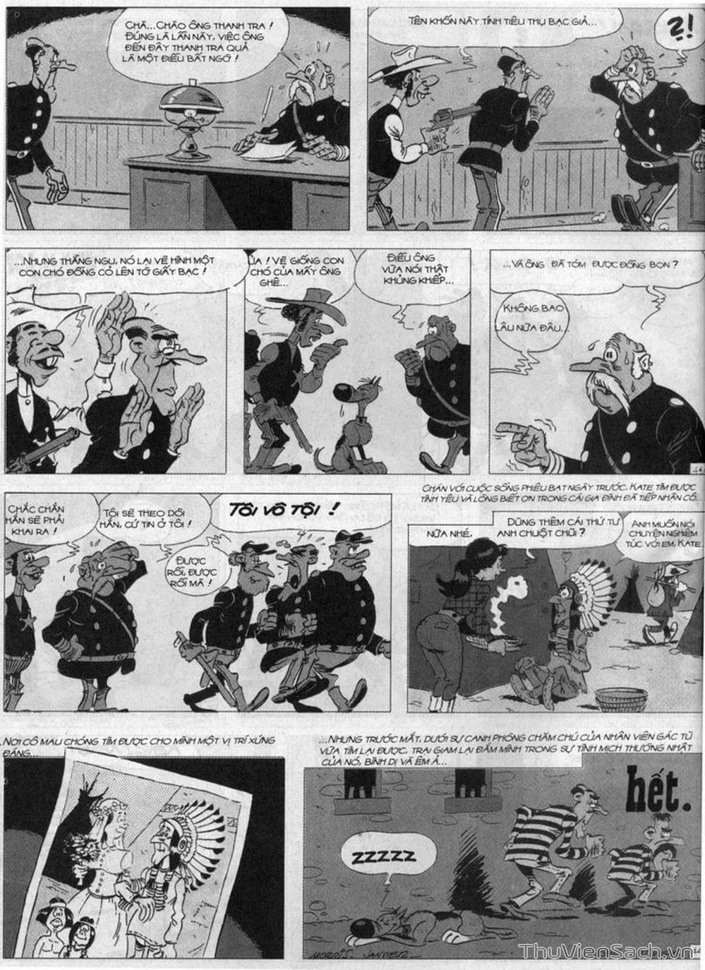 Truyện Tranh Cuộc Phiêu Lưu Kỳ Thú Của Lucky Luke trang 3