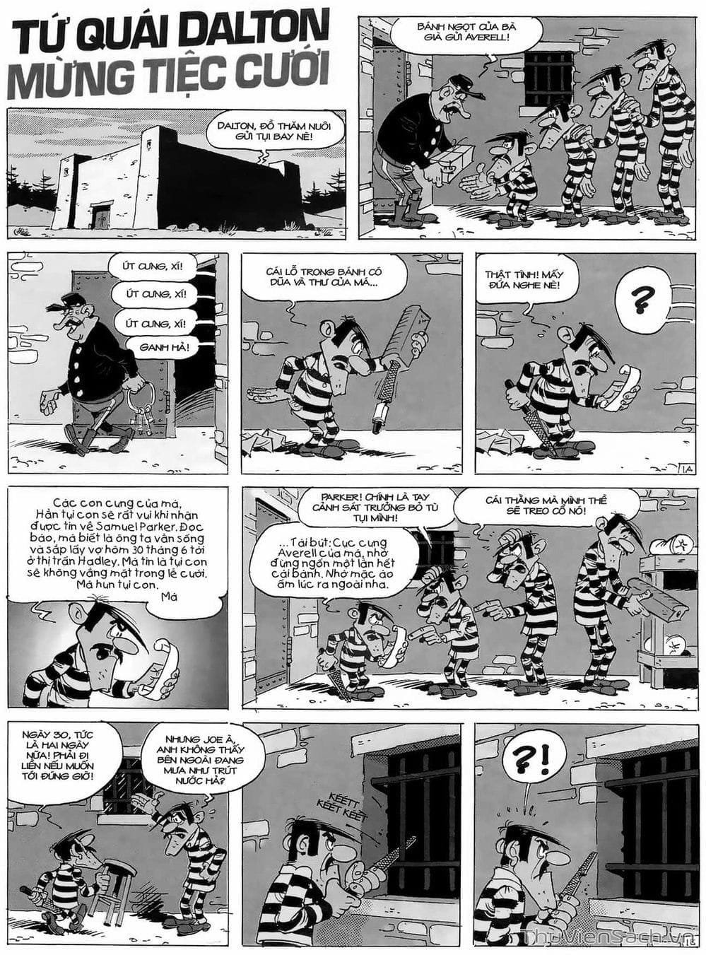 Truyện Tranh Cuộc Phiêu Lưu Kỳ Thú Của Lucky Luke trang 3