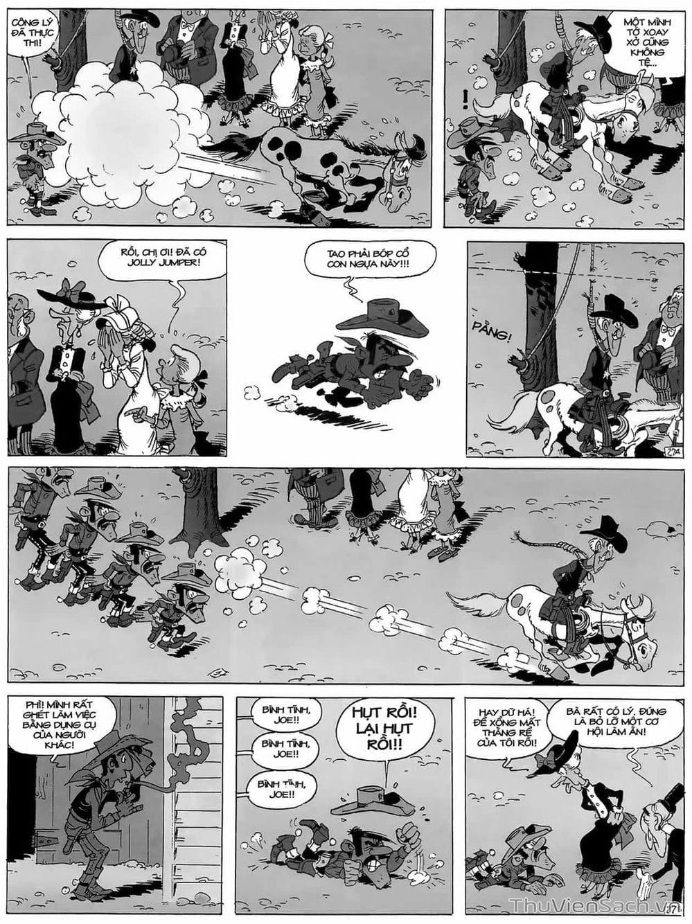 Truyện Tranh Cuộc Phiêu Lưu Kỳ Thú Của Lucky Luke trang 3