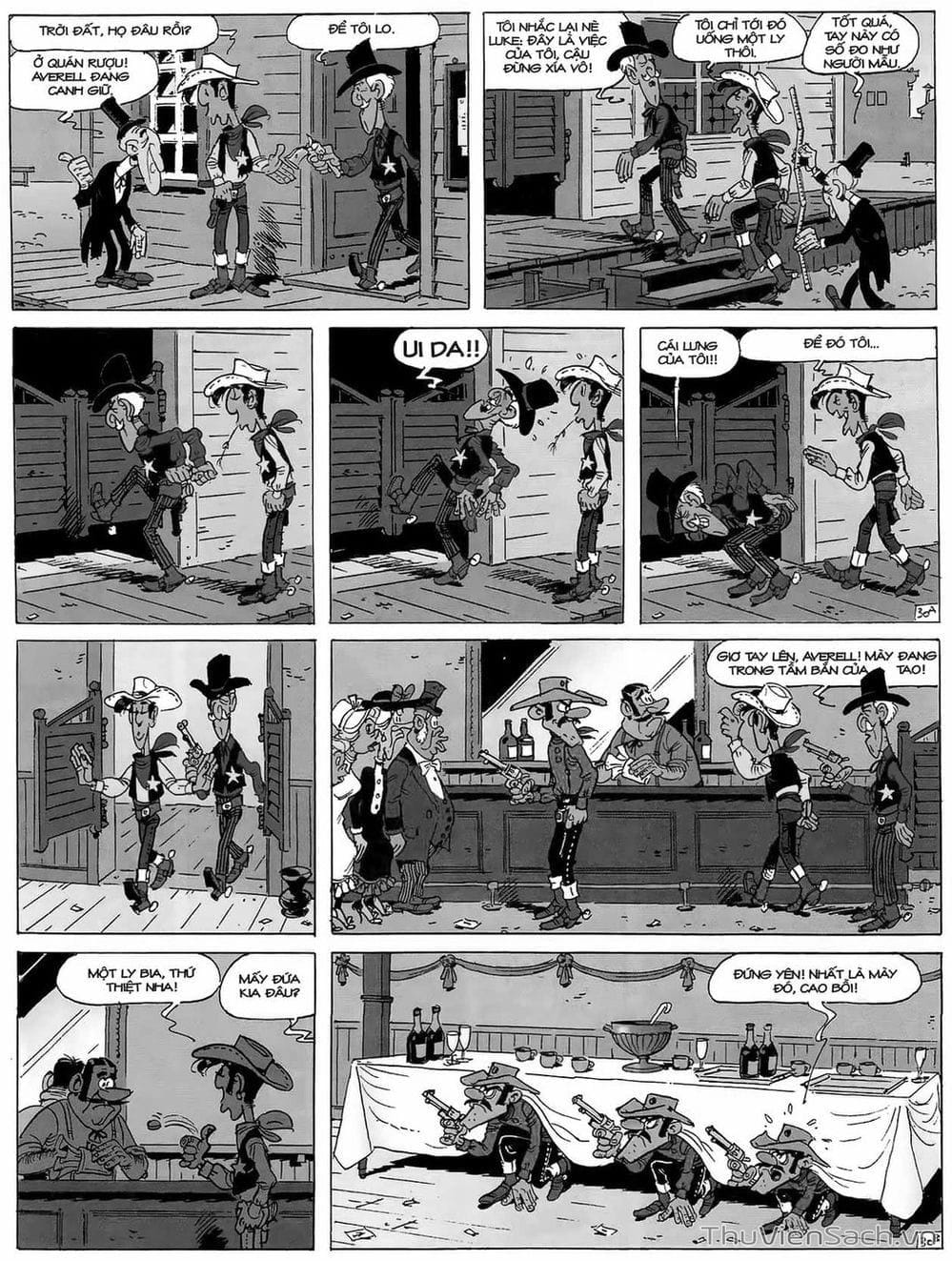 Truyện Tranh Cuộc Phiêu Lưu Kỳ Thú Của Lucky Luke trang 3