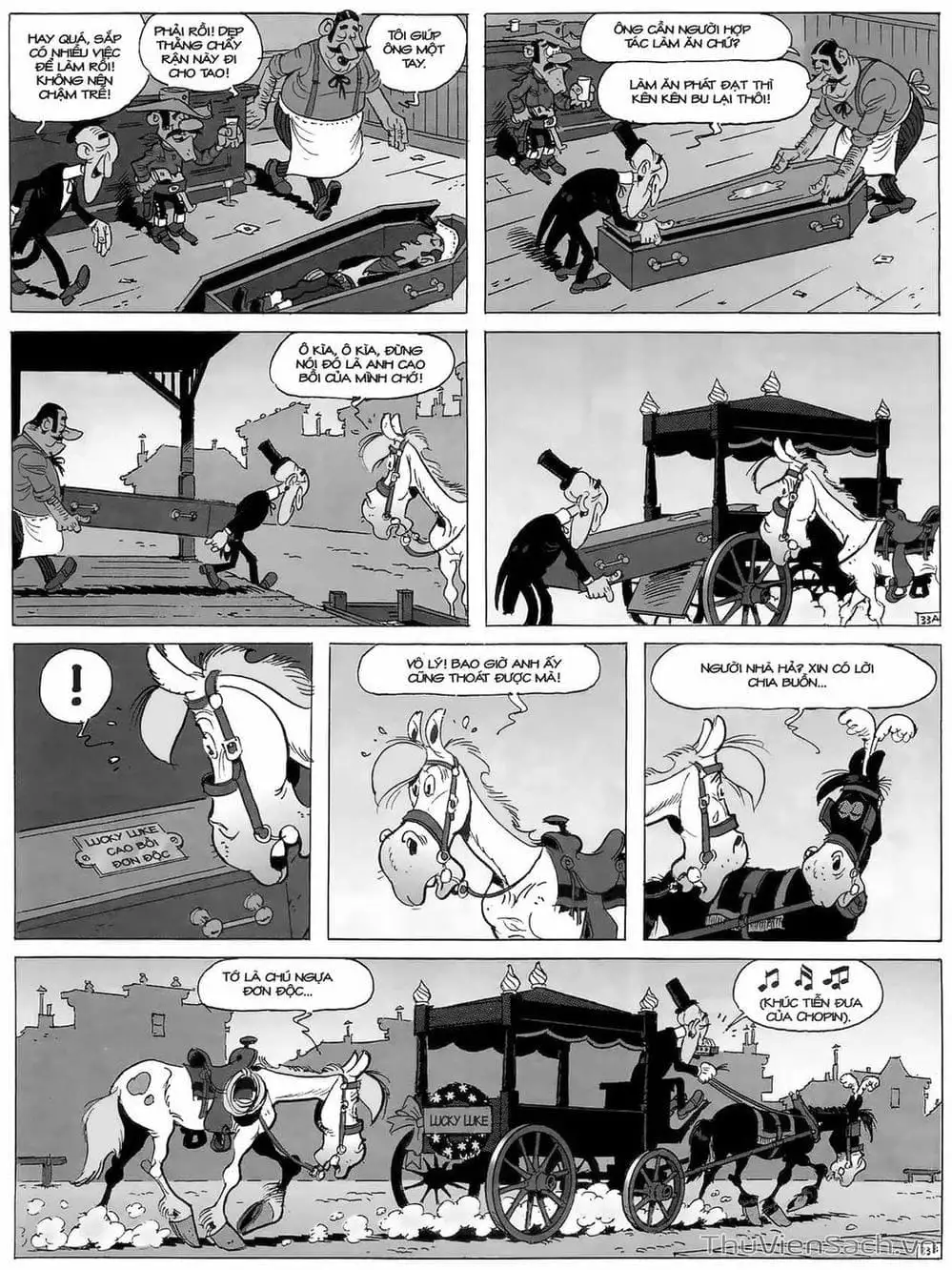 Truyện Tranh Cuộc Phiêu Lưu Kỳ Thú Của Lucky Luke trang 3