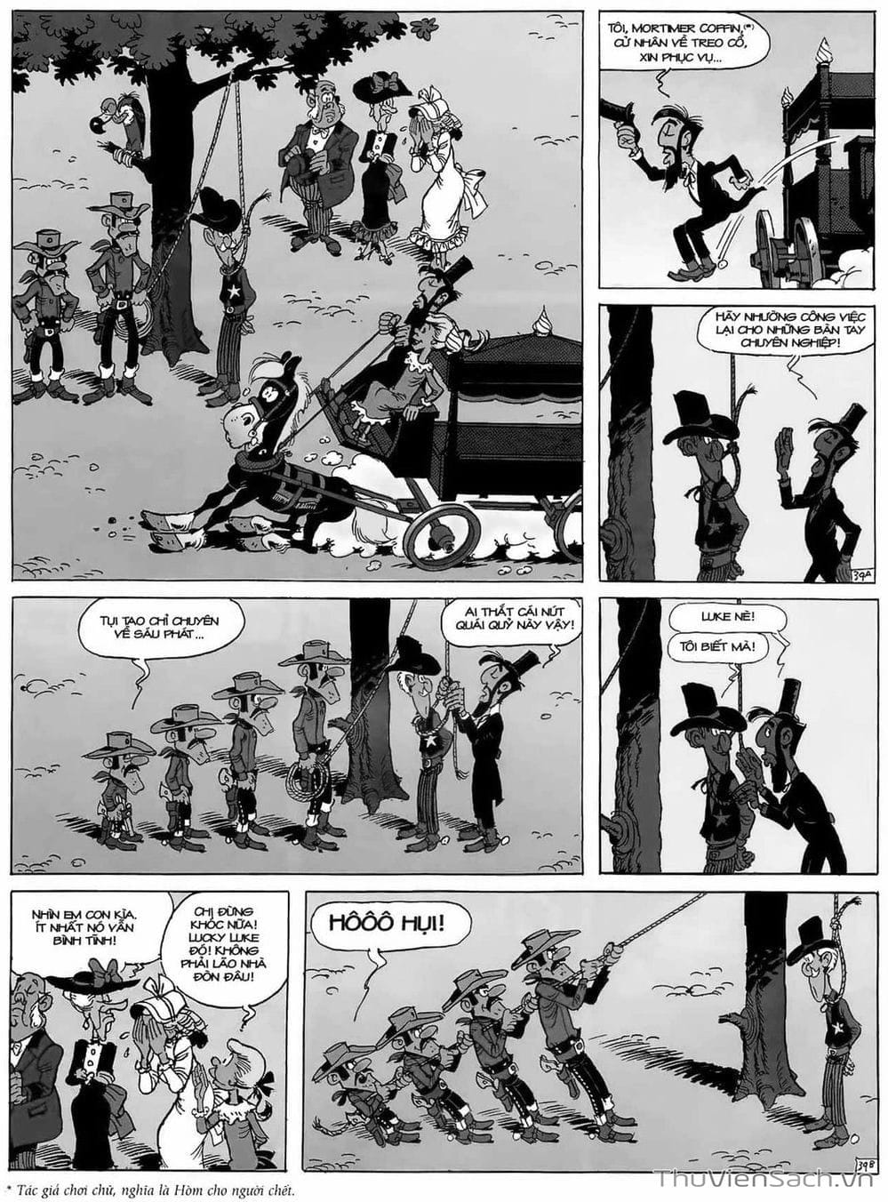 Truyện Tranh Cuộc Phiêu Lưu Kỳ Thú Của Lucky Luke trang 3