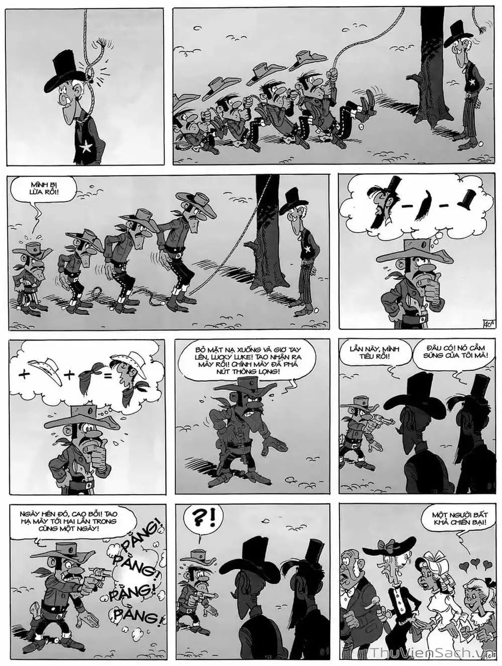 Truyện Tranh Cuộc Phiêu Lưu Kỳ Thú Của Lucky Luke trang 3