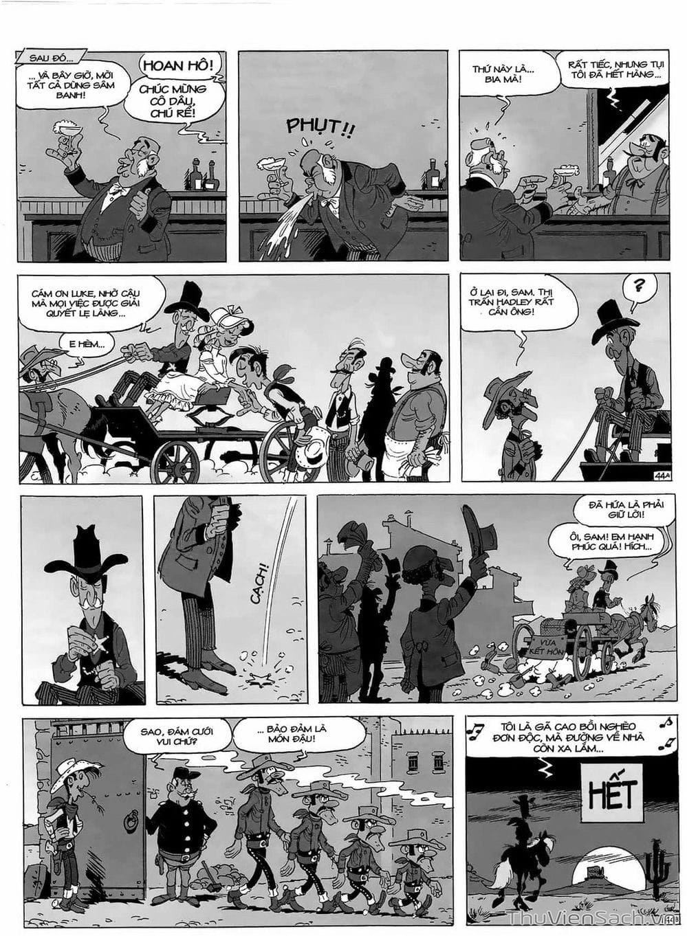 Truyện Tranh Cuộc Phiêu Lưu Kỳ Thú Của Lucky Luke trang 3