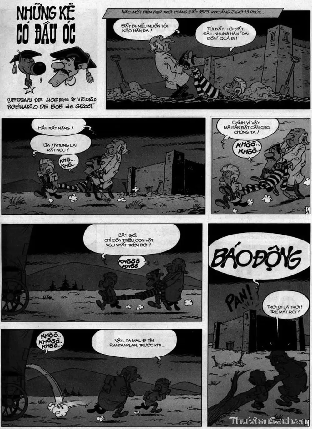 Truyện Tranh Cuộc Phiêu Lưu Kỳ Thú Của Lucky Luke trang 3