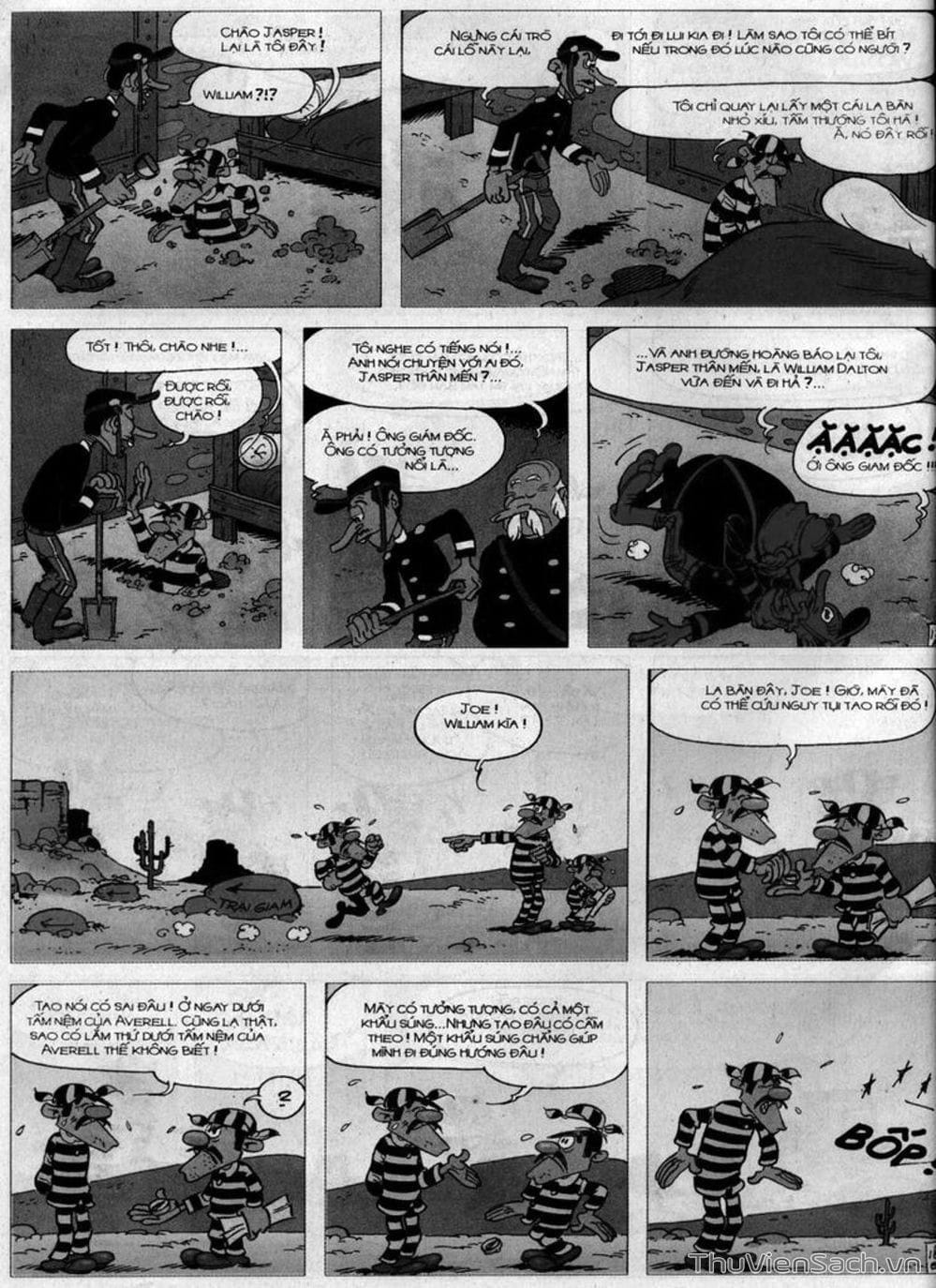Truyện Tranh Cuộc Phiêu Lưu Kỳ Thú Của Lucky Luke trang 3