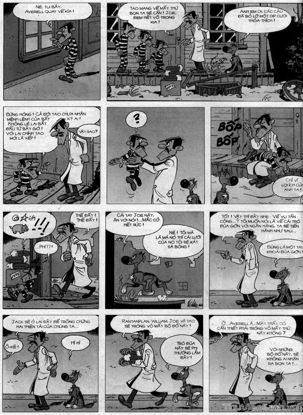 Truyện Tranh Cuộc Phiêu Lưu Kỳ Thú Của Lucky Luke trang 3