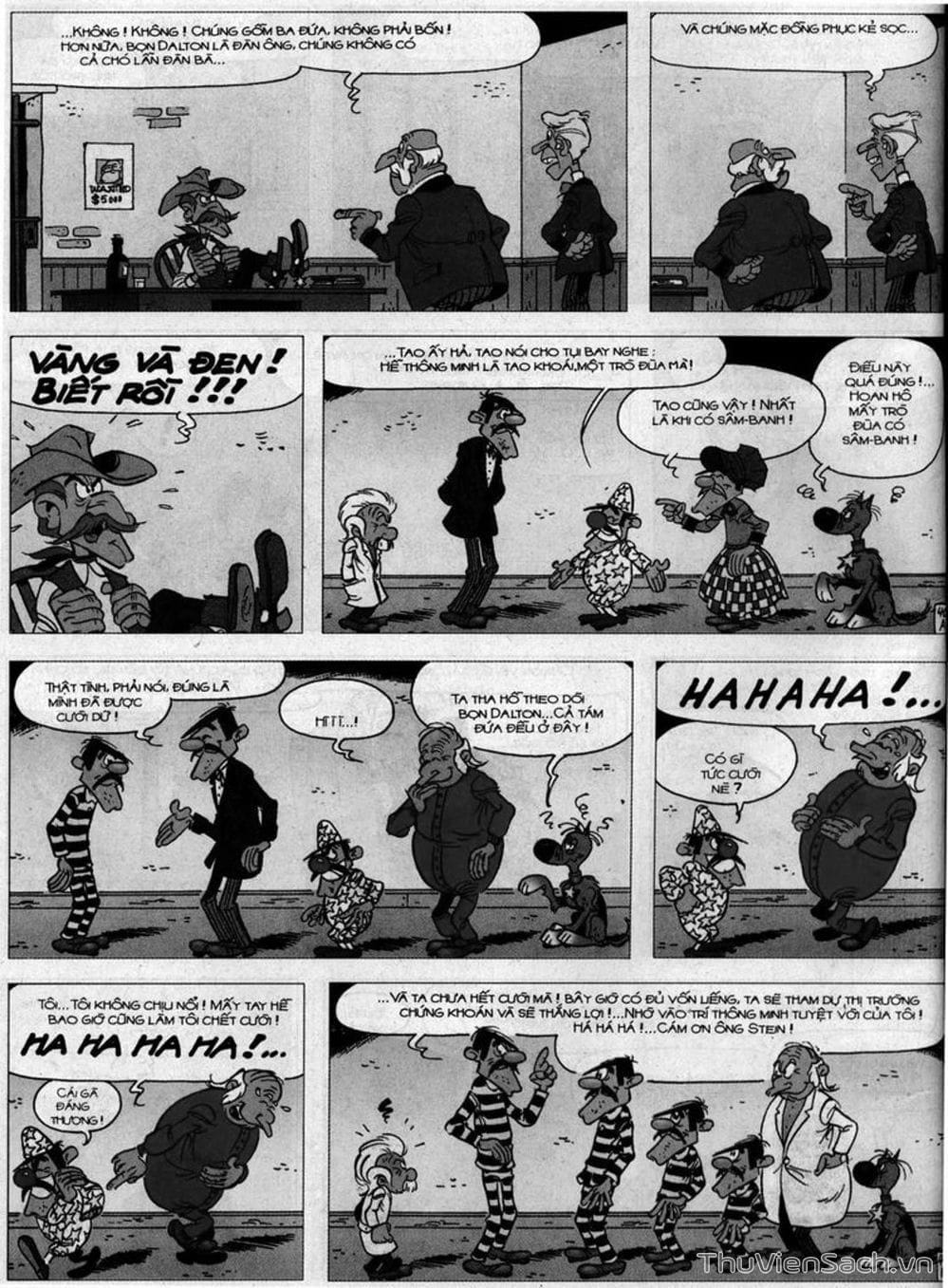 Truyện Tranh Cuộc Phiêu Lưu Kỳ Thú Của Lucky Luke trang 3