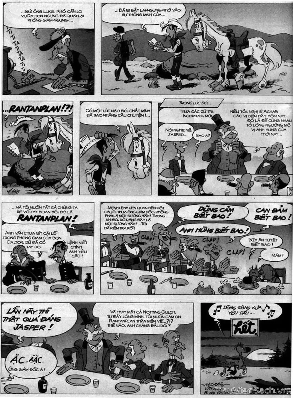 Truyện Tranh Cuộc Phiêu Lưu Kỳ Thú Của Lucky Luke trang 3