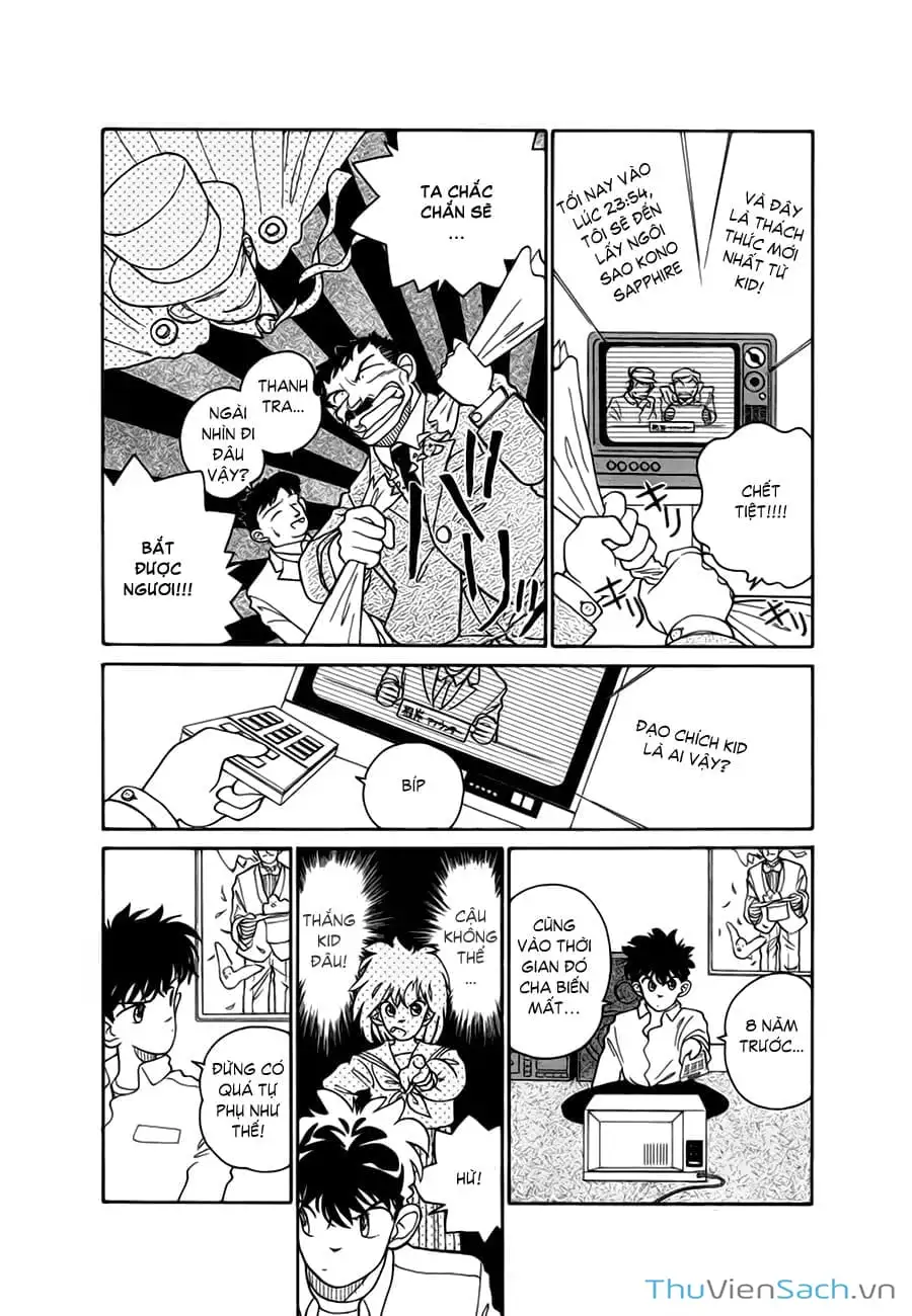 Truyện Tranh Siêu Đạo Chích Kid - Magic Kaito trang 4