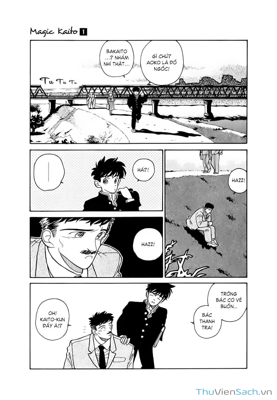 Truyện Tranh Siêu Đạo Chích Kid - Magic Kaito trang 4