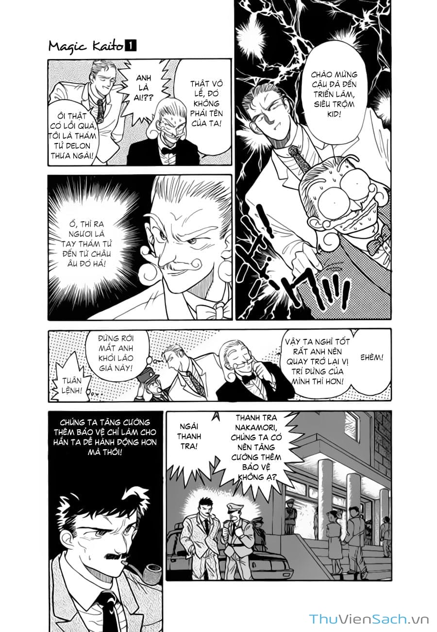 Truyện Tranh Siêu Đạo Chích Kid - Magic Kaito trang 4