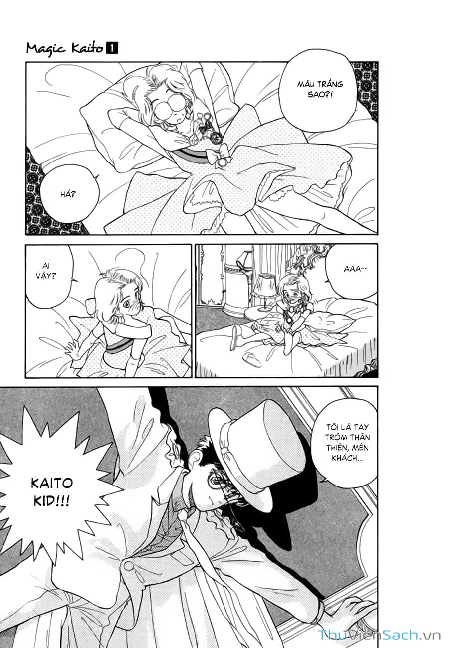 Truyện Tranh Siêu Đạo Chích Kid - Magic Kaito trang 4