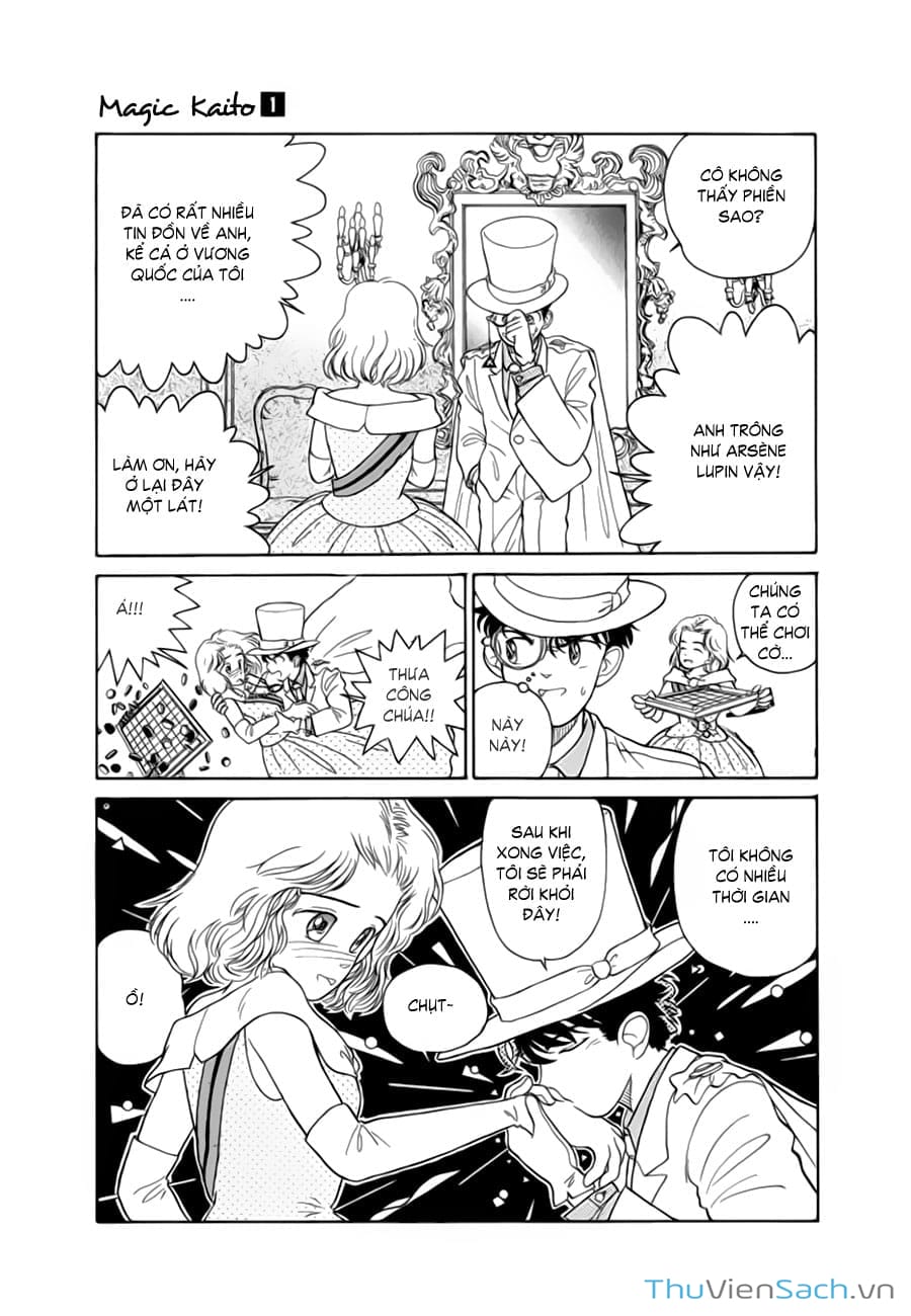 Truyện Tranh Siêu Đạo Chích Kid - Magic Kaito trang 4
