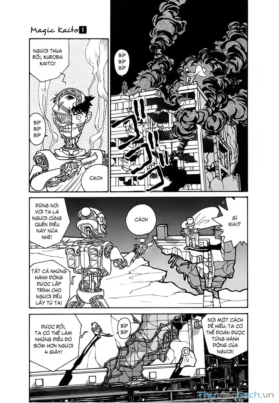 Truyện Tranh Siêu Đạo Chích Kid - Magic Kaito trang 4