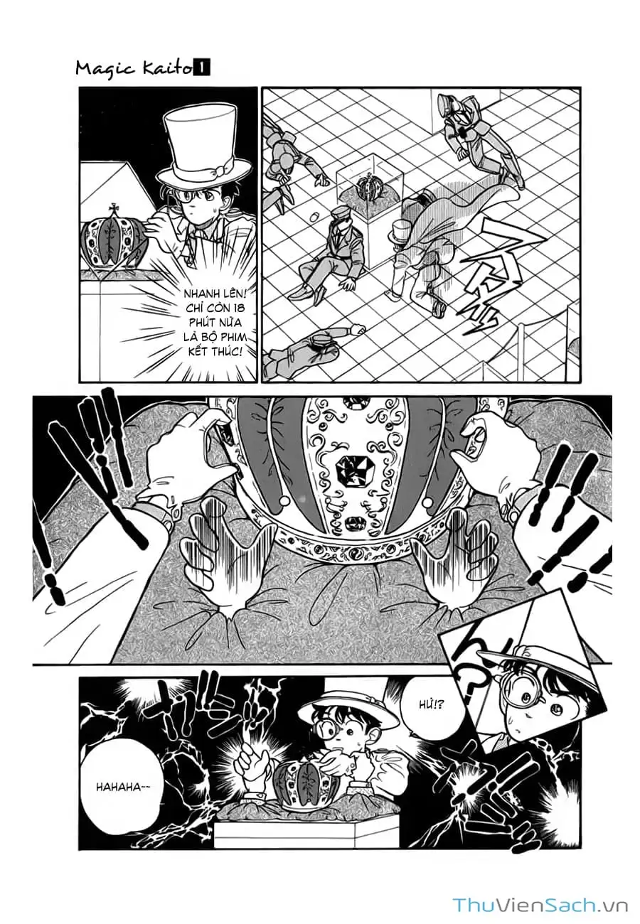 Truyện Tranh Siêu Đạo Chích Kid - Magic Kaito trang 4