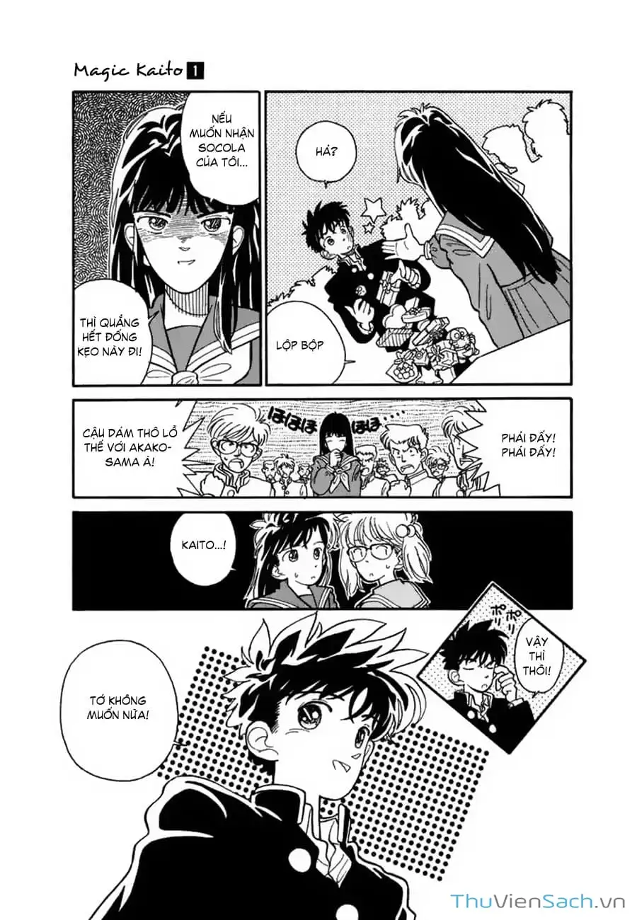 Truyện Tranh Siêu Đạo Chích Kid - Magic Kaito trang 4