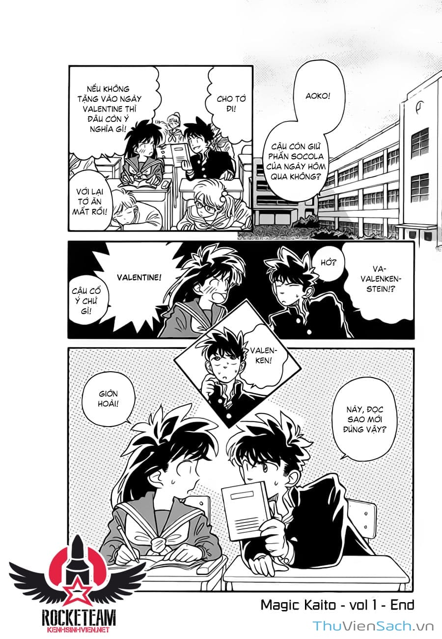 Truyện Tranh Siêu Đạo Chích Kid - Magic Kaito trang 4