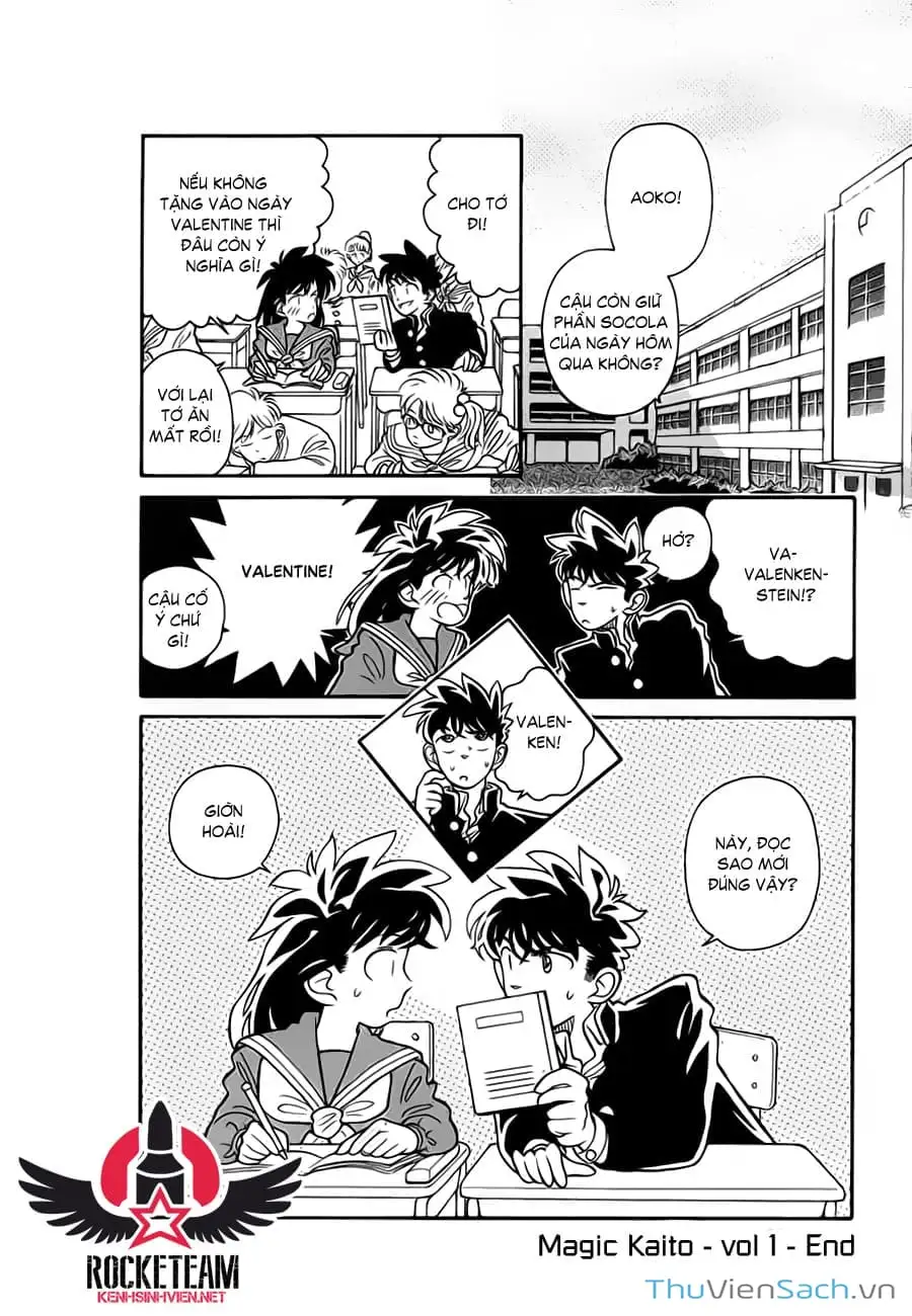 Truyện Tranh Siêu Đạo Chích Kid - Magic Kaito trang 4