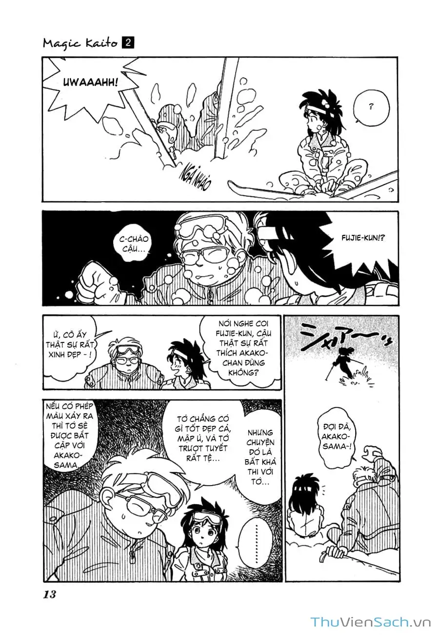 Truyện Tranh Siêu Đạo Chích Kid - Magic Kaito trang 4