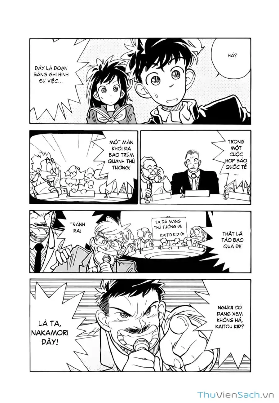 Truyện Tranh Siêu Đạo Chích Kid - Magic Kaito trang 4