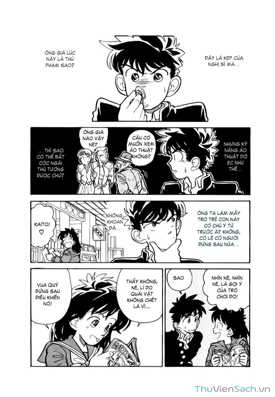Truyện Tranh Siêu Đạo Chích Kid - Magic Kaito trang 4