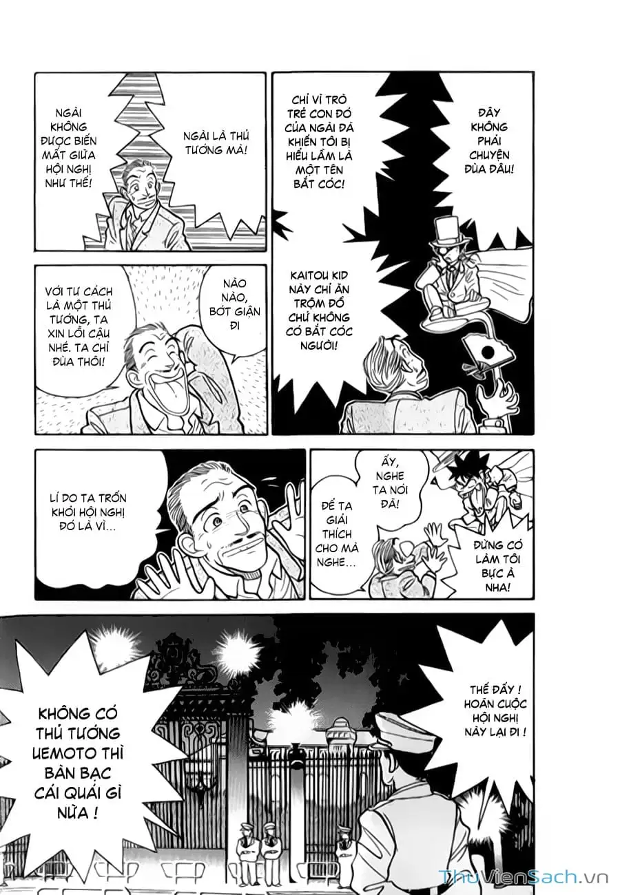 Truyện Tranh Siêu Đạo Chích Kid - Magic Kaito trang 4