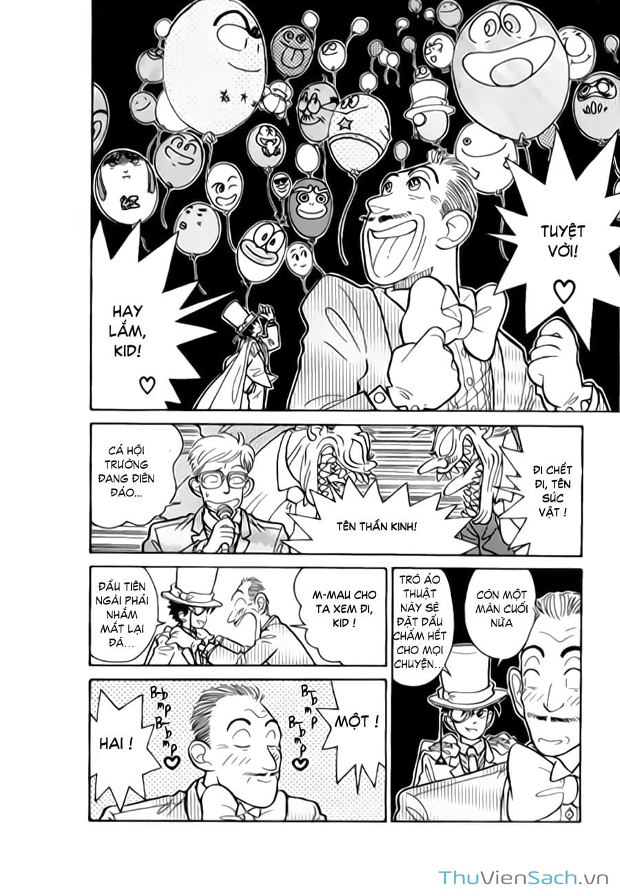 Truyện Tranh Siêu Đạo Chích Kid - Magic Kaito trang 4