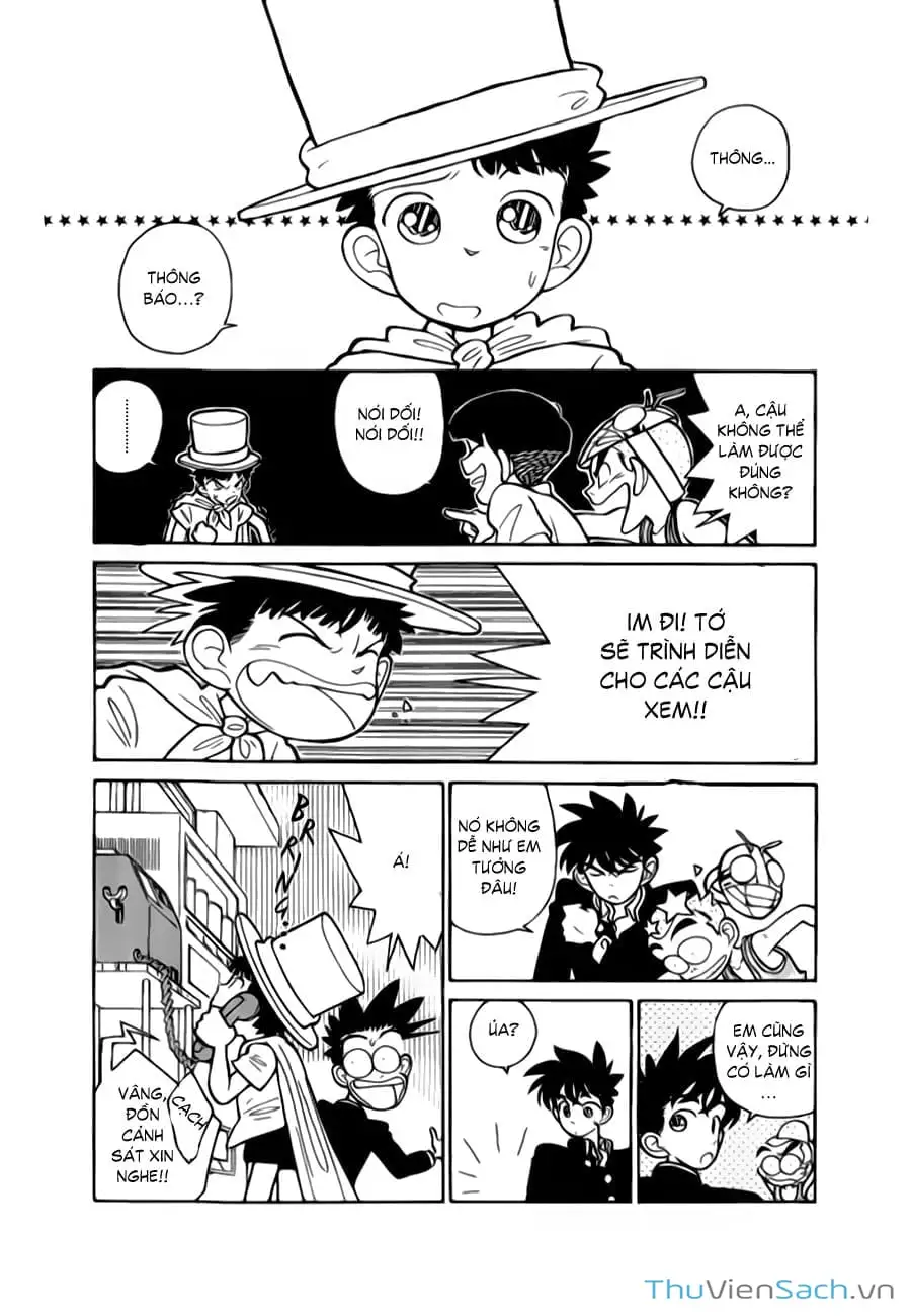 Truyện Tranh Siêu Đạo Chích Kid - Magic Kaito trang 4