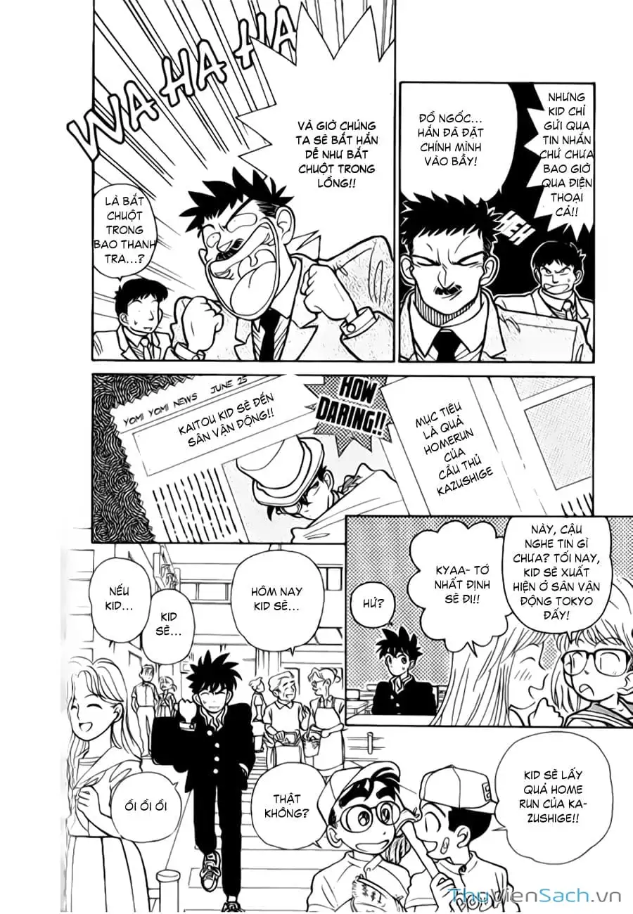 Truyện Tranh Siêu Đạo Chích Kid - Magic Kaito trang 4