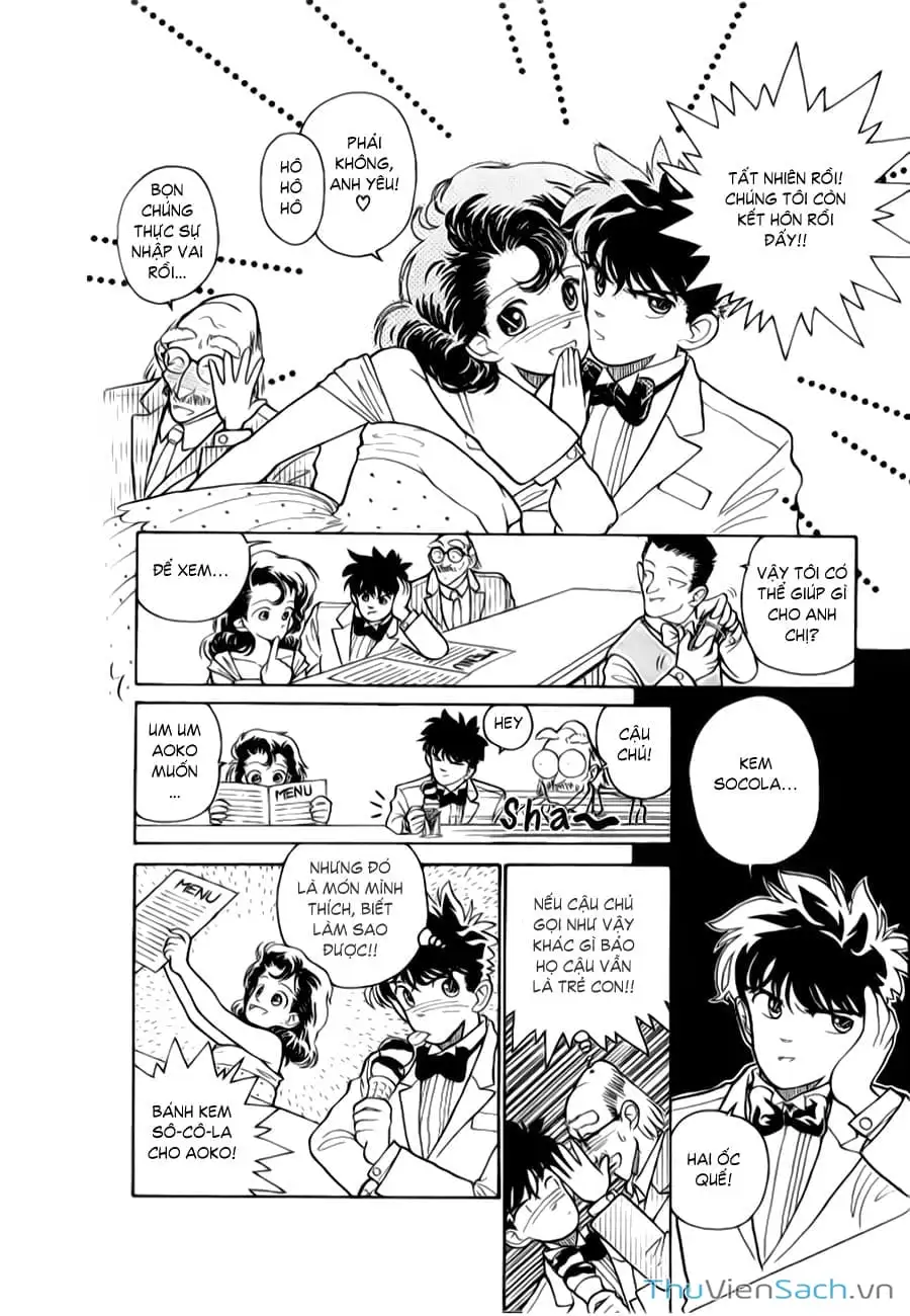 Truyện Tranh Siêu Đạo Chích Kid - Magic Kaito trang 4