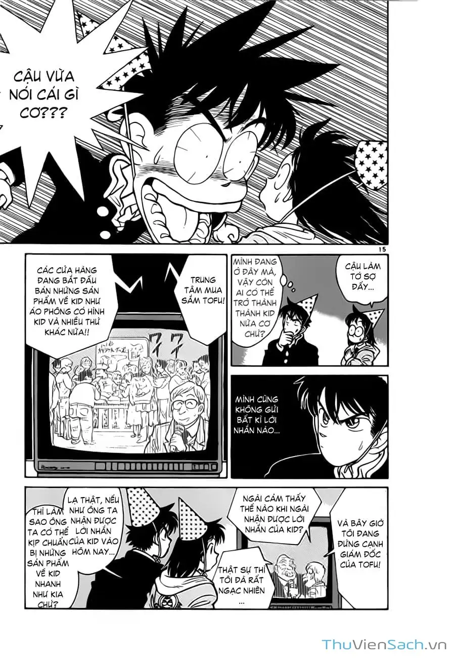 Truyện Tranh Siêu Đạo Chích Kid - Magic Kaito trang 4