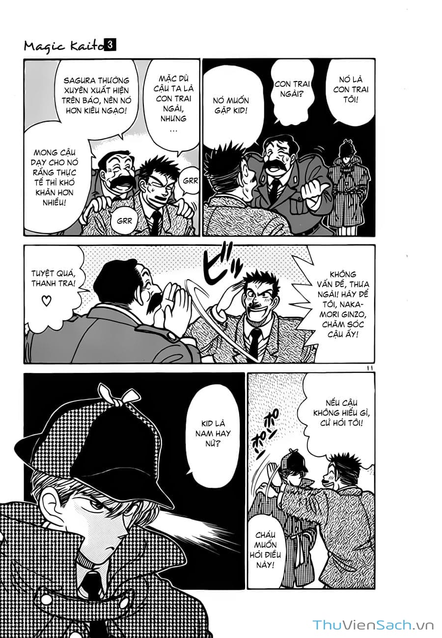 Truyện Tranh Siêu Đạo Chích Kid - Magic Kaito trang 4
