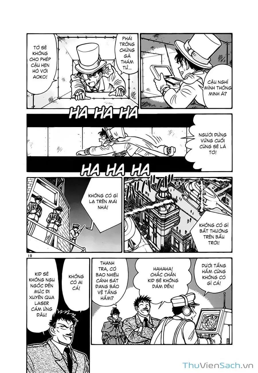 Truyện Tranh Siêu Đạo Chích Kid - Magic Kaito trang 4