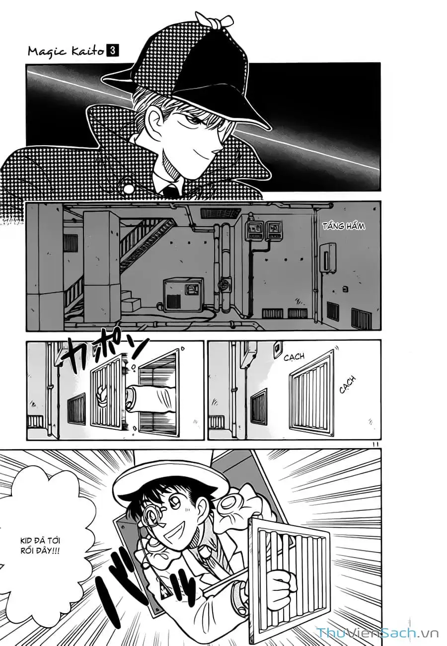 Truyện Tranh Siêu Đạo Chích Kid - Magic Kaito trang 4