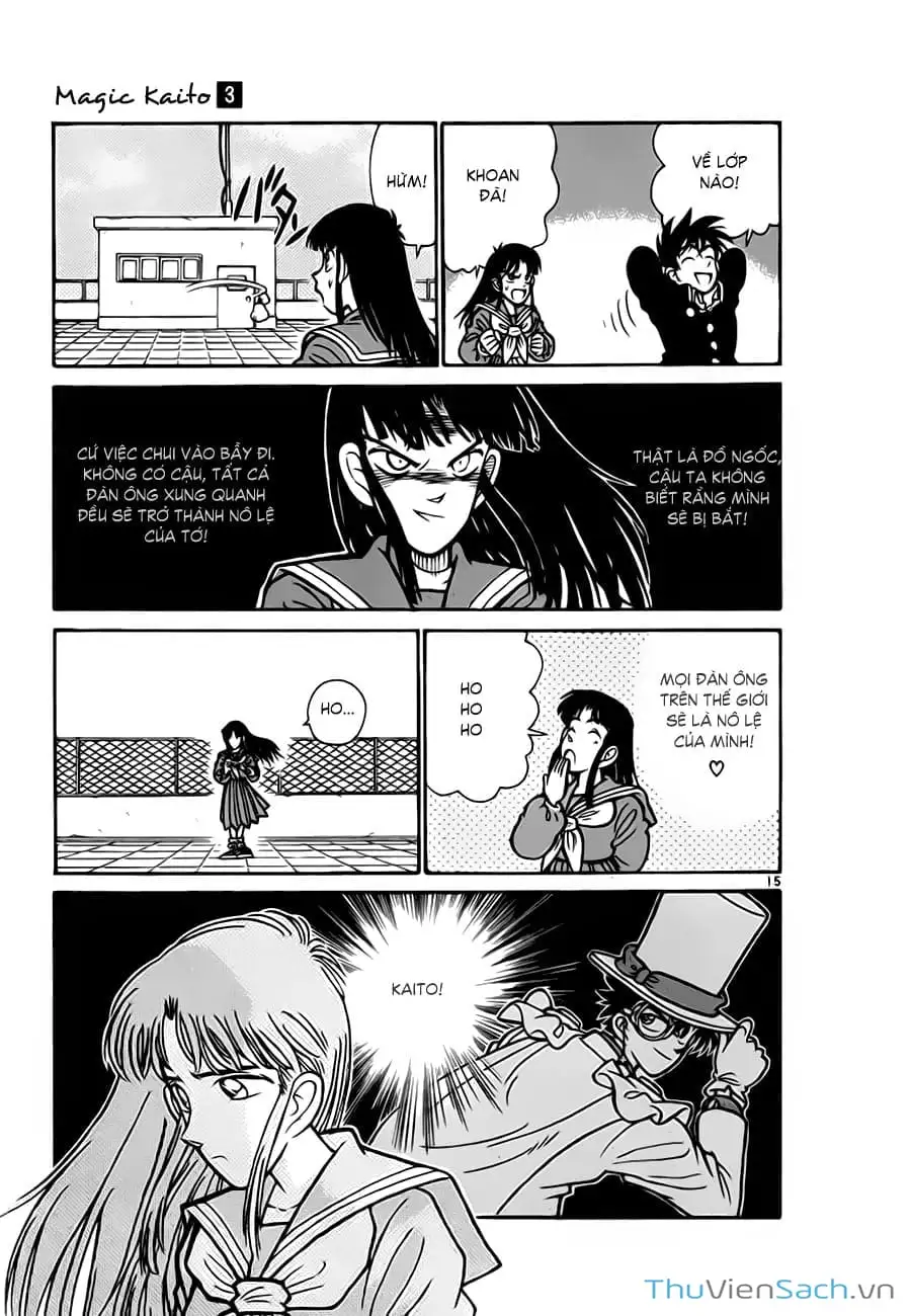 Truyện Tranh Siêu Đạo Chích Kid - Magic Kaito trang 4