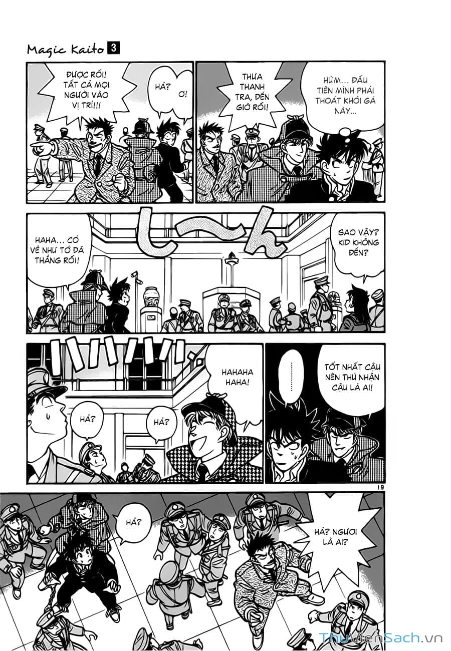 Truyện Tranh Siêu Đạo Chích Kid - Magic Kaito trang 4
