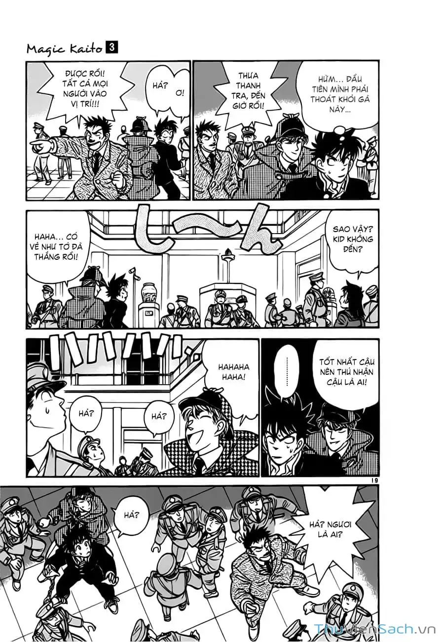 Truyện Tranh Siêu Đạo Chích Kid - Magic Kaito trang 4