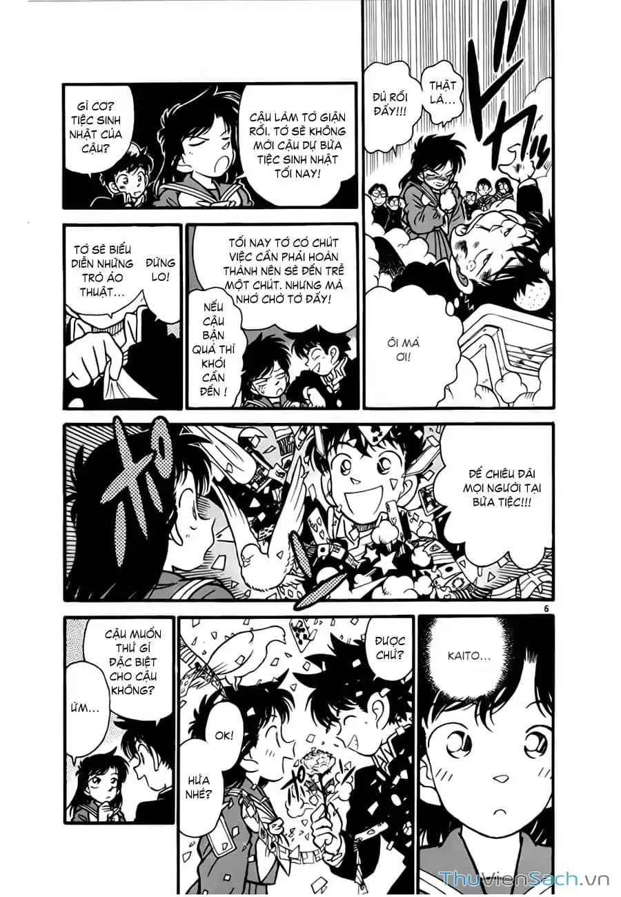 Truyện Tranh Siêu Đạo Chích Kid - Magic Kaito trang 4