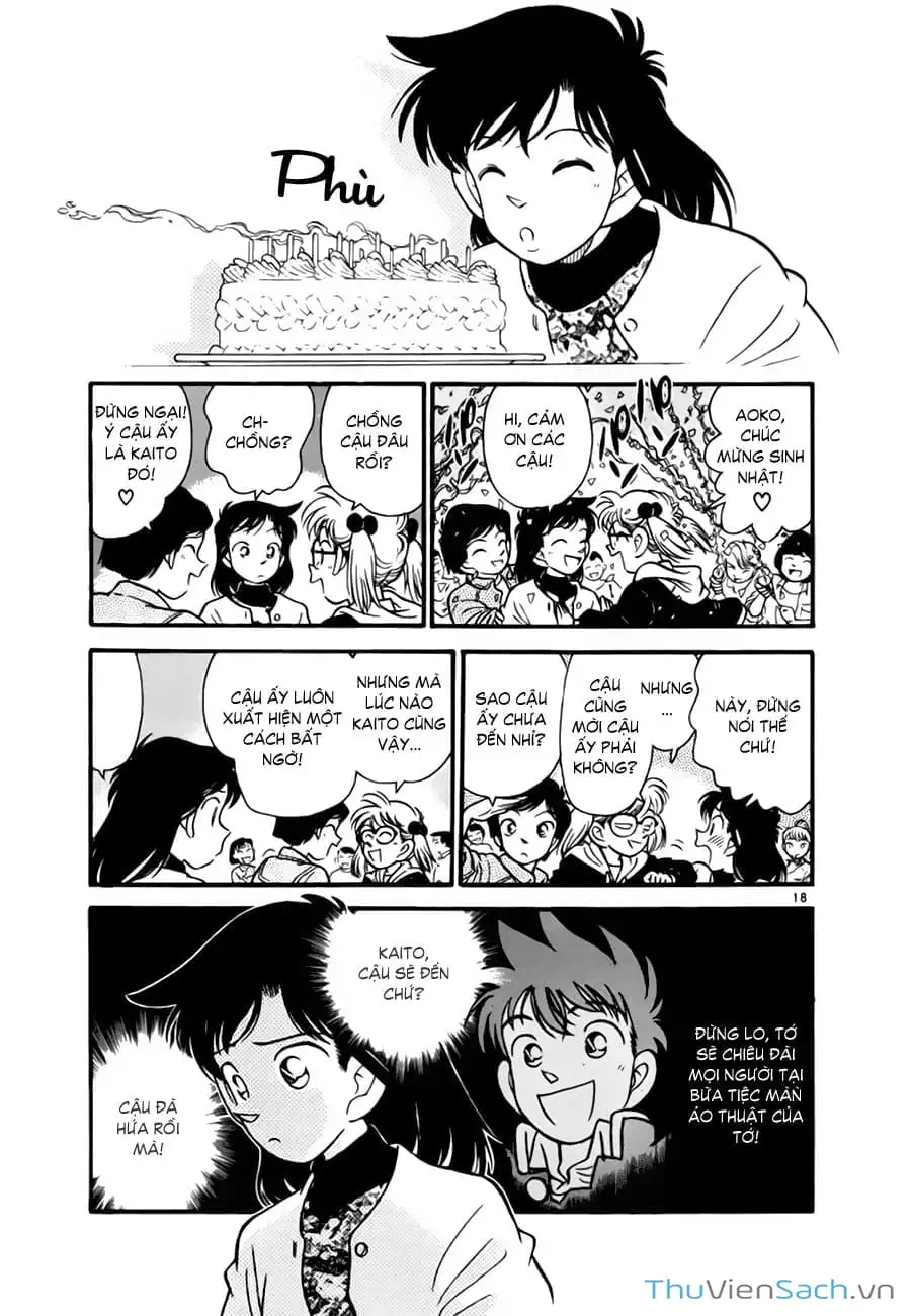 Truyện Tranh Siêu Đạo Chích Kid - Magic Kaito trang 4